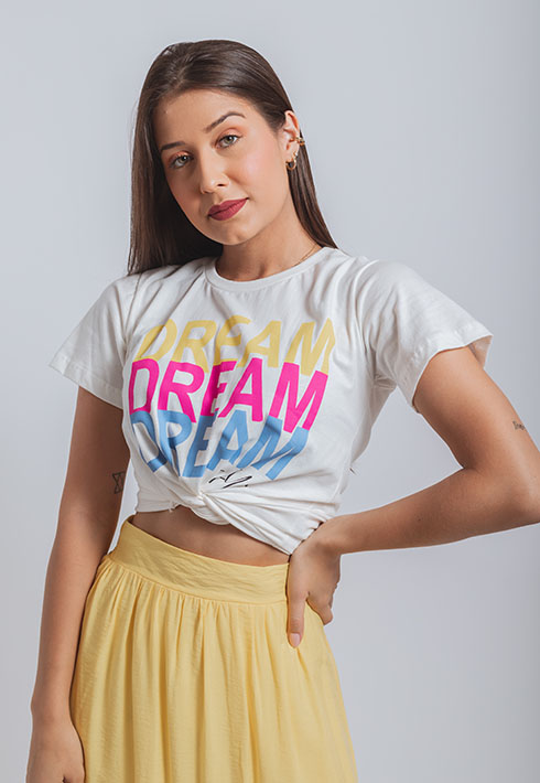 T-shirt Dream Off White Feminino