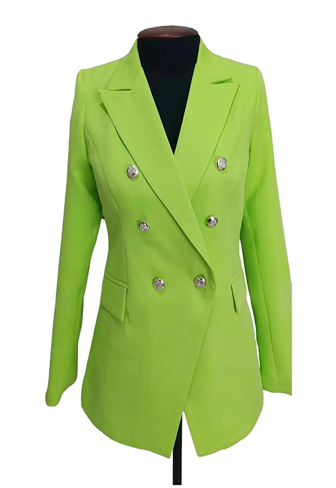 Blazer Botões Olivia Verde Lima