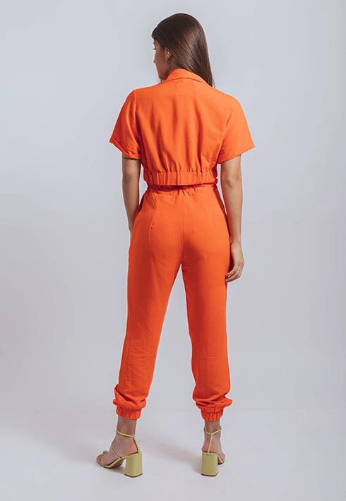 Calça Clochard Renata Laranja