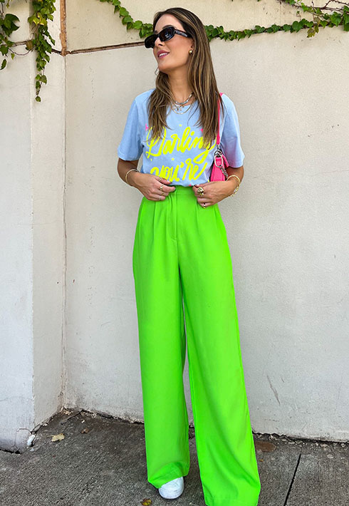 T-shirt Darling Azul