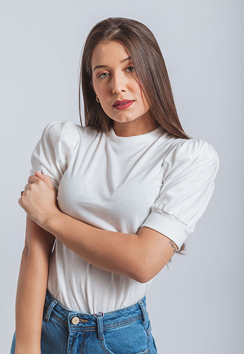Blusa Manga Princesa Lia
