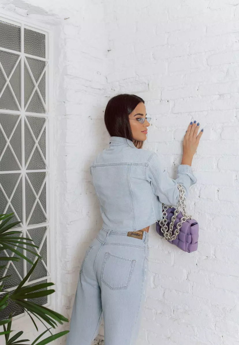 Jaqueta Cropped Jeans Clara